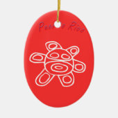 Décoration En Céramique Sol Taino de Jayuya (Devant)