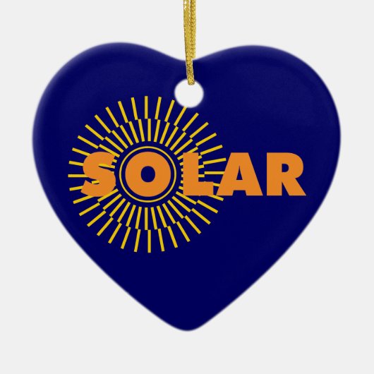 Décoration En Céramique Solaire (Devant)