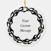 Décoration En Céramique Soldat de casse-noix (Dos)