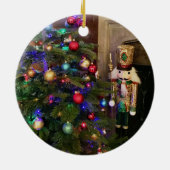 Décoration En Céramique Soldat et sapin de Noël (Dos)