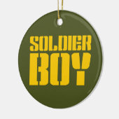 DÉCORATION EN CÉRAMIQUE SOLDIER GARY (Gauche)