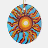 Décoration En Céramique Soleil sauvage (Gauche)