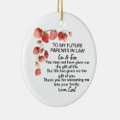 Décoration En Céramique Son beau-fils, cadeau Mariage (Droite)