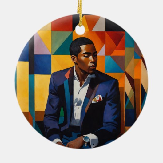 Décoration En Céramique Sophisticated Soulful Holidays (Dos)