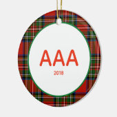 Décoration En Céramique Sororité de plaid (Gauche)