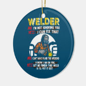 Décoration En Céramique Souder Non Je ne vous ignore pas (Gauche)