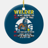 Décoration En Céramique Souder Non Je ne vous ignore pas (Dos)