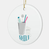 Décoration En Céramique Sourire (Gauche)