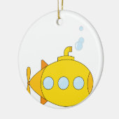 Décoration En Céramique Sous-marin jaune (Gauche)