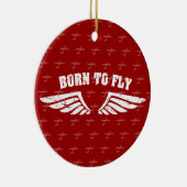 Décoration En Céramique Soutenu pour piloter des ailes (Droite)