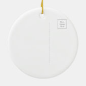 Décoration En Céramique Soutien aux droits transgenres Noël (Dos)