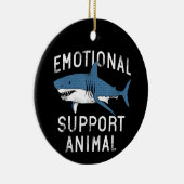 Décoration En Céramique Soutien émotionnel Animal drôle Effrayant Shark Pu (Droite)