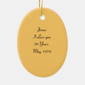 Décoration En Céramique Souvenir - (Dos)