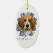 Décoration En Céramique Souvenir Beagle (Droite)