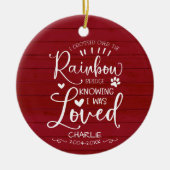 Décoration En Céramique Souvenir commémoratif de ferme rustique pour chat (Devant)