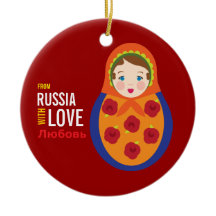 Souvenir d'adoption de Matryoshka From Russia With