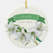 Décoration En Céramique Souvenir de la photo (Dos)