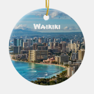 Décoration En Céramique Souvenir de Waikiki