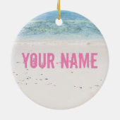 Décoration En Céramique souvenir Phuket Beach Thaïlande (Dos)