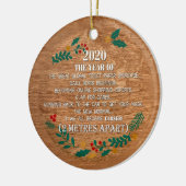 Décoration En Céramique Souvenirs de Noël 2020 (Gauche)