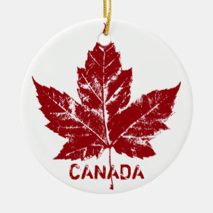 Décoration En Céramique Souvenirs d'ornement du Canada et cadeaux frais du