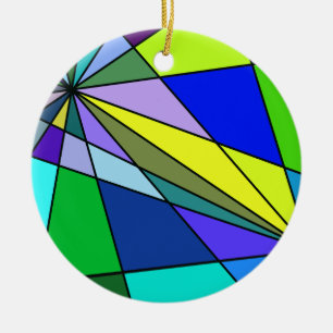 Décoration En Céramique Souvenirs en verre tendu
