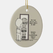 Décoration En Céramique Soyez cette personne (Droite)