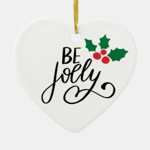 Décoration En Céramique Soyez joyeux