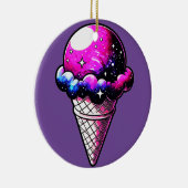 Décoration En Céramique Space Cream Cone 205 (Droite)