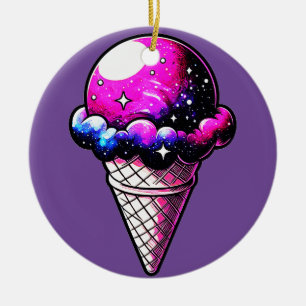 Décoration En Céramique Space Cream Cone 205