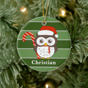 Décoration En Céramique Spécial Noël de M. Owl