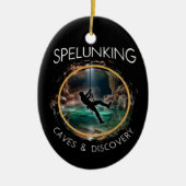 Décoration En Céramique Spelunker, Grottes et découverte Spelunker Naturel (Devant)