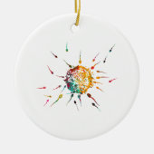 Décoration En Céramique Spermes et oeufs (Devant)