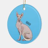 Décoration En Céramique Sphynx cat (Gauche)