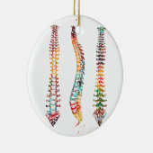 Décoration En Céramique Spine humaine (Droite)