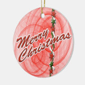 Décoration En Céramique Spirales et étoiles de Noël (Gauche)