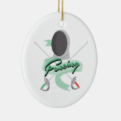 Décoration En Céramique Sport de clôture (Droite)