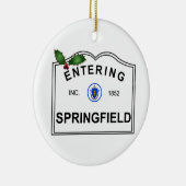 Décoration En Céramique Springfield mA (Droite)