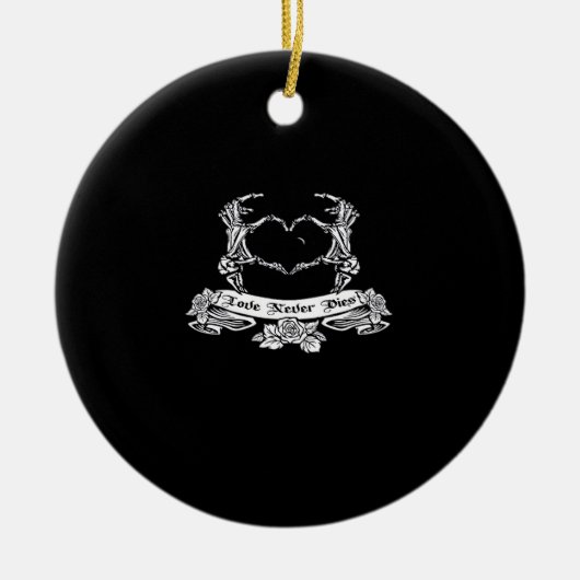 Décoration En Céramique Squelette Conception manuelle (Devant)