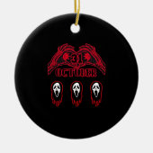 Décoration En Céramique Squelette Mains 31/10 Classique (Devant)