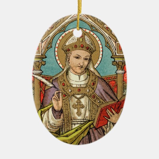 Décoration En Céramique St. Alphonsus Liguori (VVP 005) (Devant)