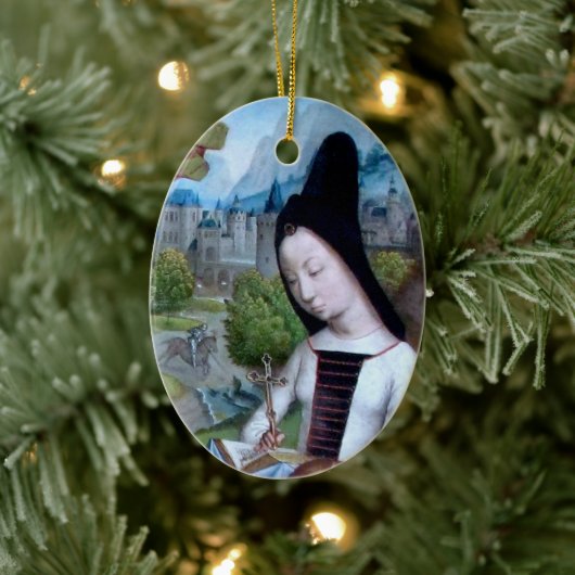 Décoration En Céramique St. Margaret d'Antioche (détail; M 070) (Arbre)