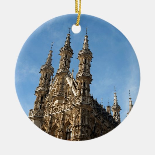 Décoration En Céramique Stadhuis Leuven, Belgique (Devant)