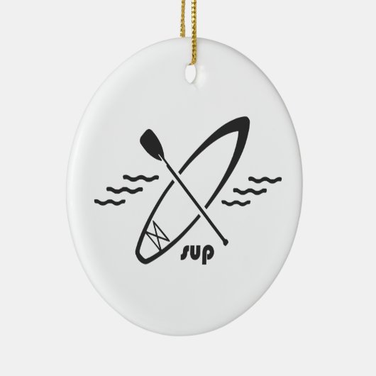 Décoration En Céramique Standup Paddleboard (Droite)
