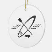 Décoration En Céramique Standup Paddleboard (Gauche)