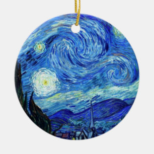 Décoration En Céramique Starry Night By Vincent Van Gogh