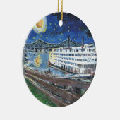 Décoration En Céramique Starry Night Mississippi Queen (Droite)