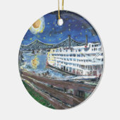 Décoration En Céramique Starry Night Mississippi Queen (Gauche)