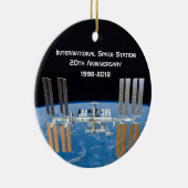Décoration En Céramique Station spatiale internationale ISS 20e anniversai (Droite)