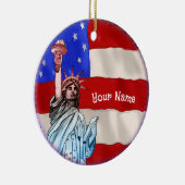 Décoration En Céramique Statue Liberty (Droite)